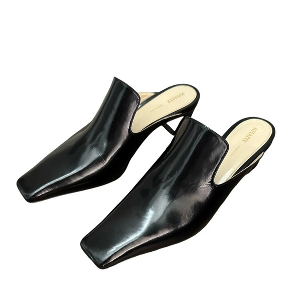 KHAITE The Marfa leather mules Women’s Size 36/6 - Picture 1 of 9